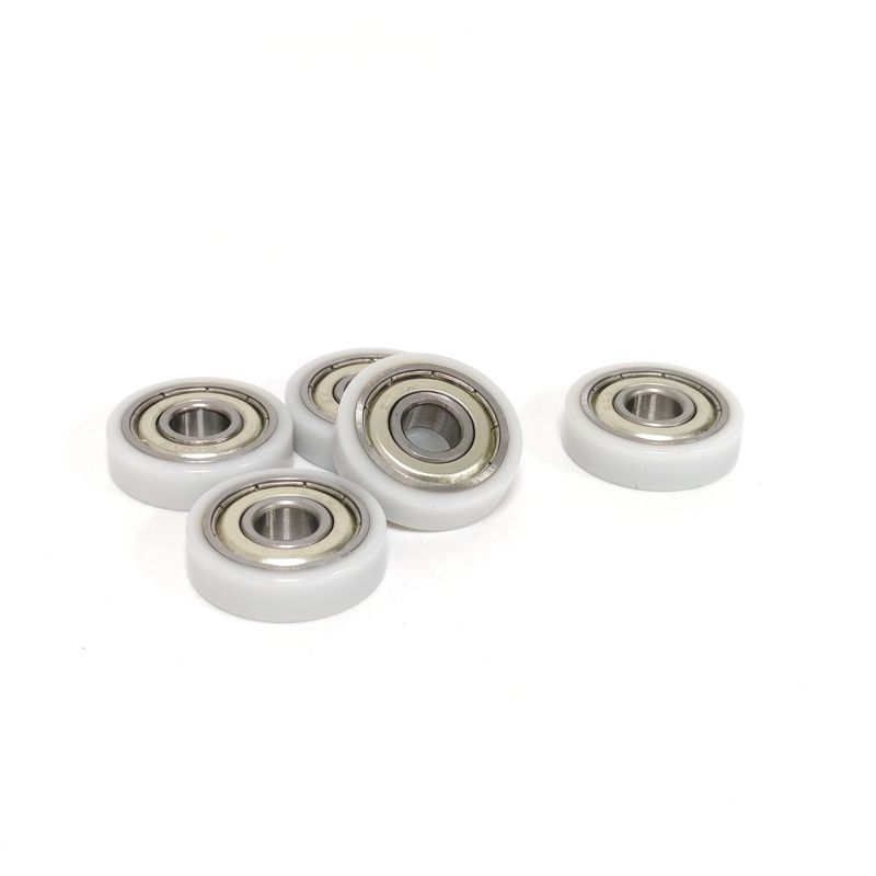 BS60826-7 Rulment cu bile de canelură adâncă acoperită din plastic